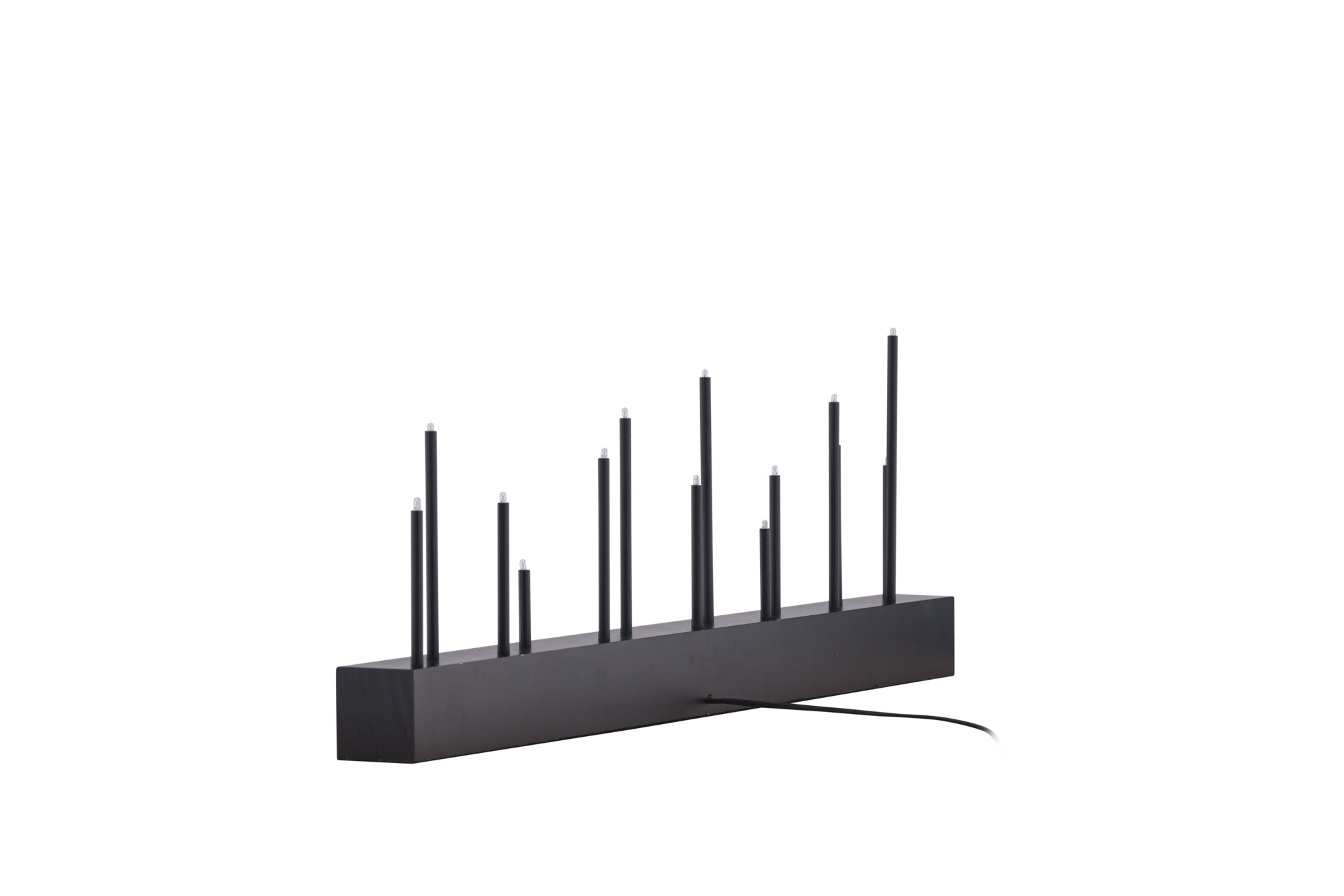 Anoki Tafellamp 77cm - Zwart