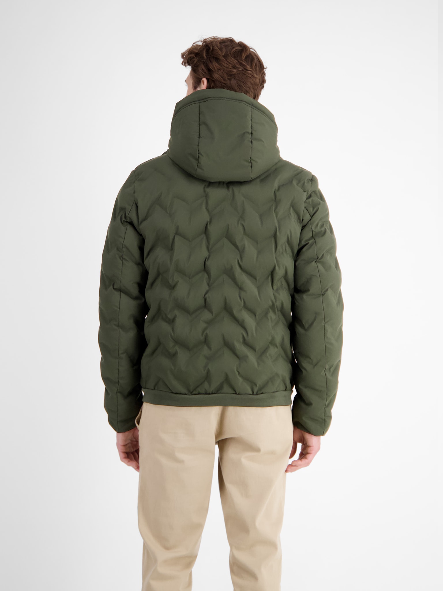 LERROS Steppjacke mit Kapuze mit Kapuze und Kordelzug