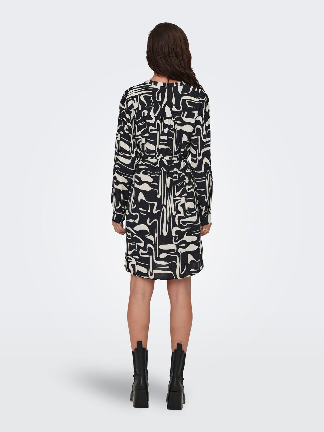 JDYPAPAYA Kurzes Kleid Black