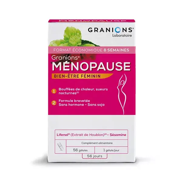 Granions Menopausa 56 cápsulas