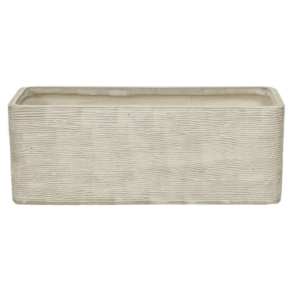 Jardinière fibre argile L80cm