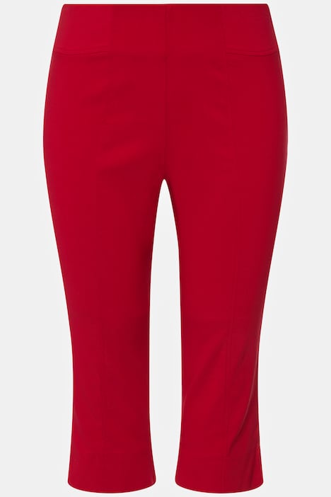 Bengalin-Capri, hochelastisch, knitterarm, Gummibund