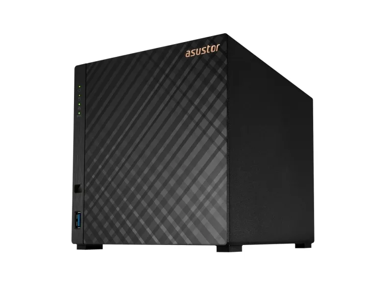 ASUSTOR Drivestor 4 AS1104T - NAS-server - 4 bays - SATA 6Gb/s - RAID RAID 0, 1, 5, 6, 10, JBOD - RAM 1 GB - 2.5 Gigabit Ethernet - iSCSI support