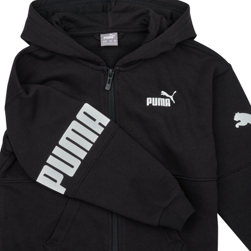 Puma - PUMA POWER HOODIE FULL ZIP - Noir