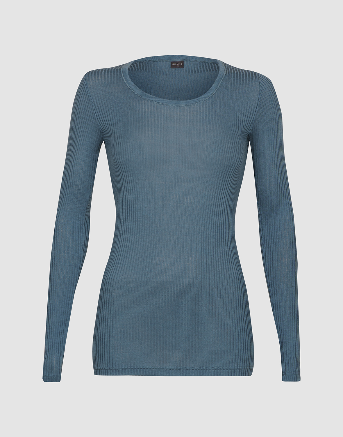 Shirt van merinowol voor dames in Retro-rood