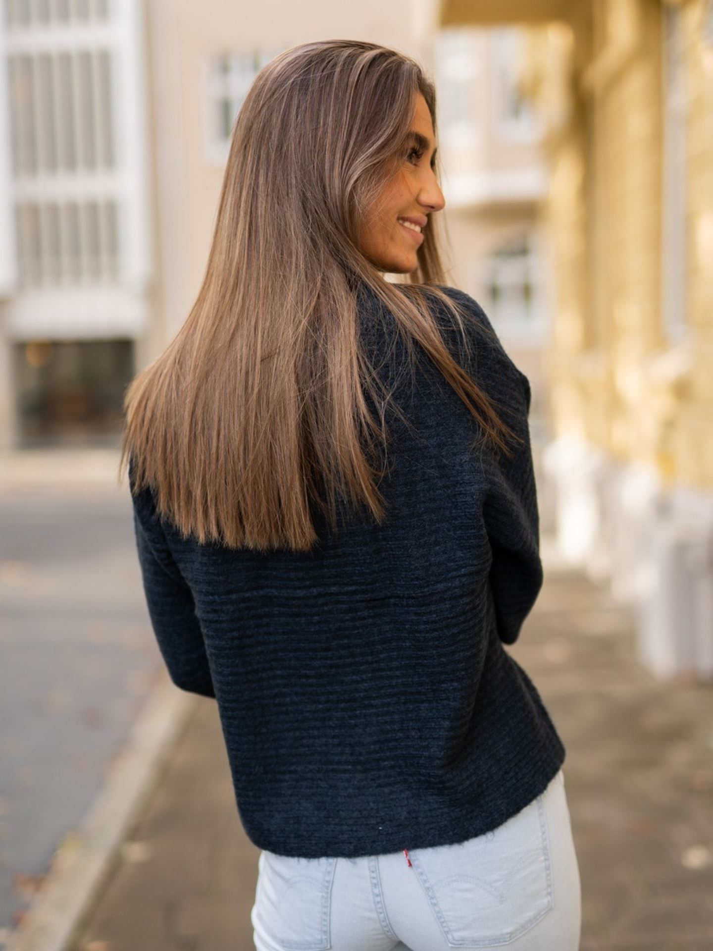Amara Long Sleeve Rib