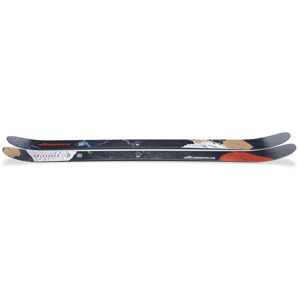 Ski NORDICA UNLEASHED 114 BLUE/RED/BROWN