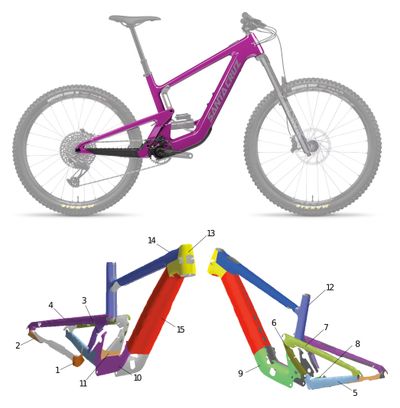 Santa Cruz Heckler SL - 2024 - XL - Mat