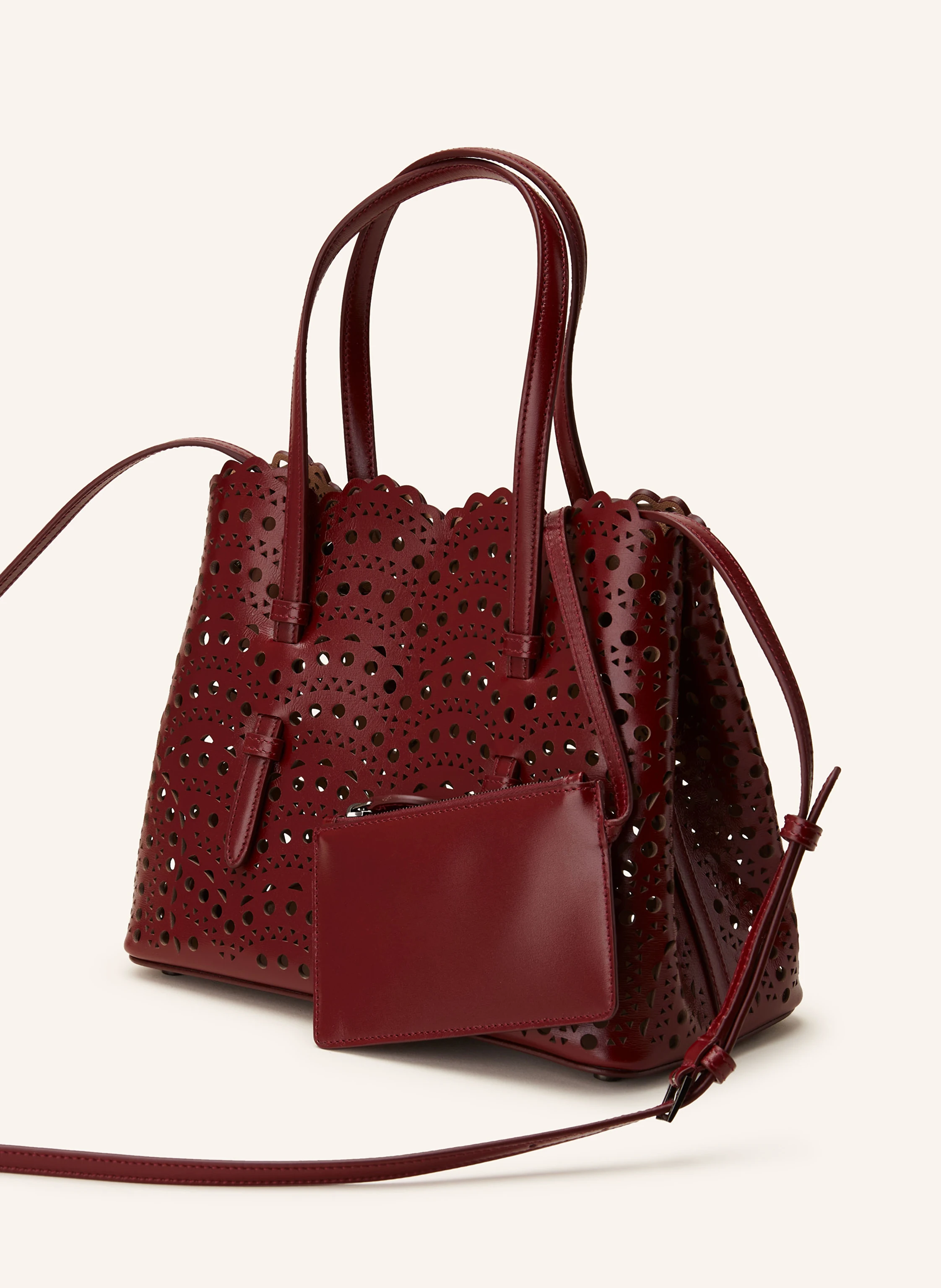 ALAÏA Handtasche MINA 25 mit Pouch