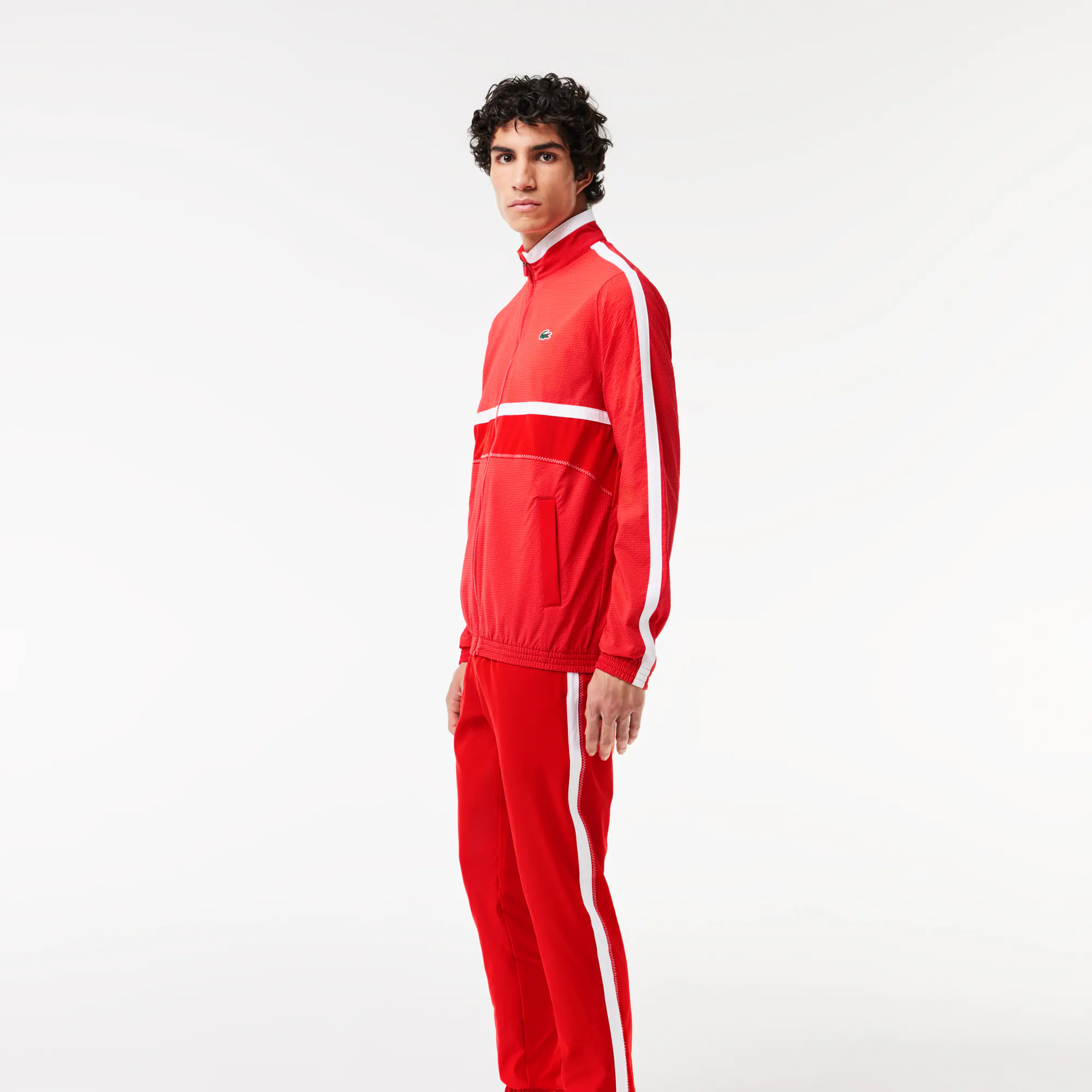 LACOSTE SPORT x Novak Djokovic Trainingsanzug Trainingsanzug-Sets - Rot - Lacoste - Herren