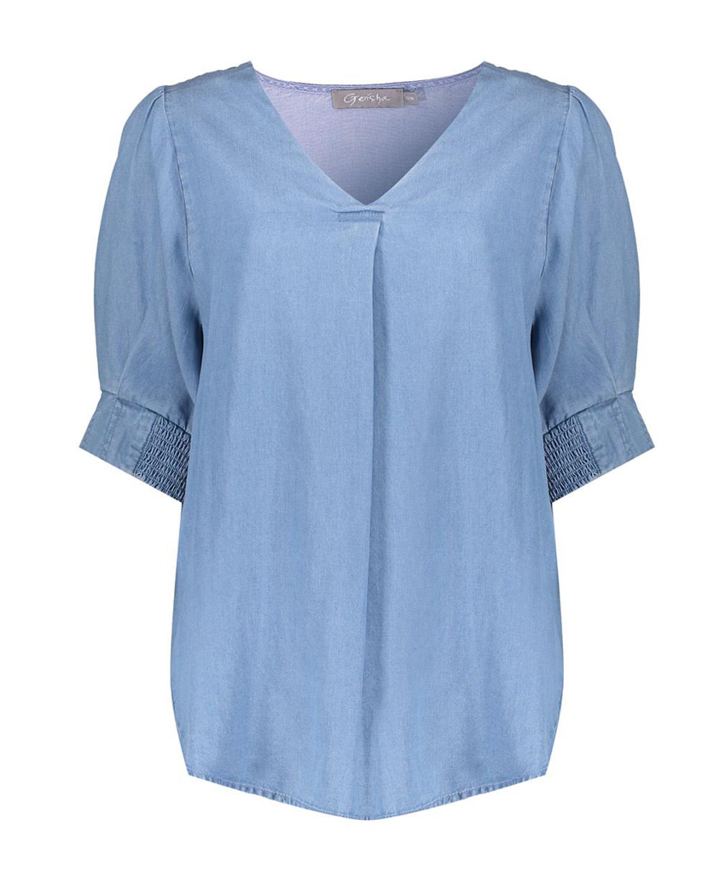 Geisha Dames blouse blauw