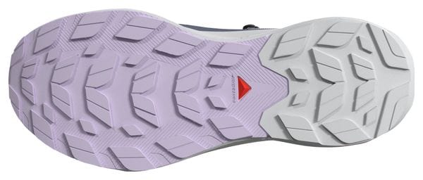 Chaussures de Randonnée Femme Salomon Elixir Activ Mid GTX Bleu Gris