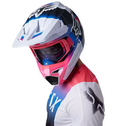 Maillot cross Fox 360 HORYZN 2023 - Noir / Blanc