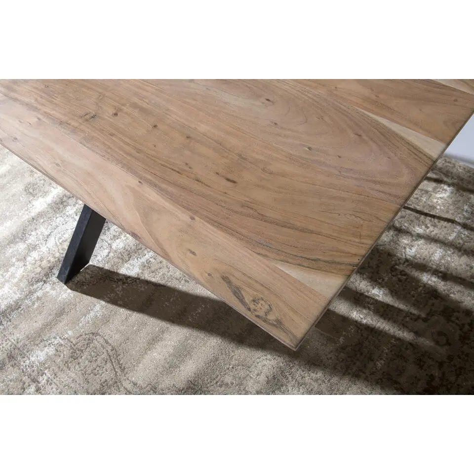 Livingfurn - Eetkamertafel Oslo - Spider - Acasiahout - 200