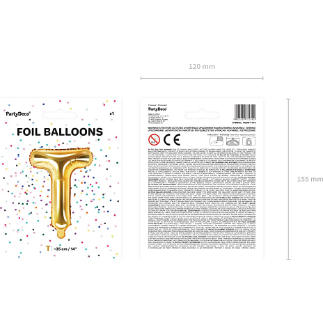 Folieballon 33 cm 