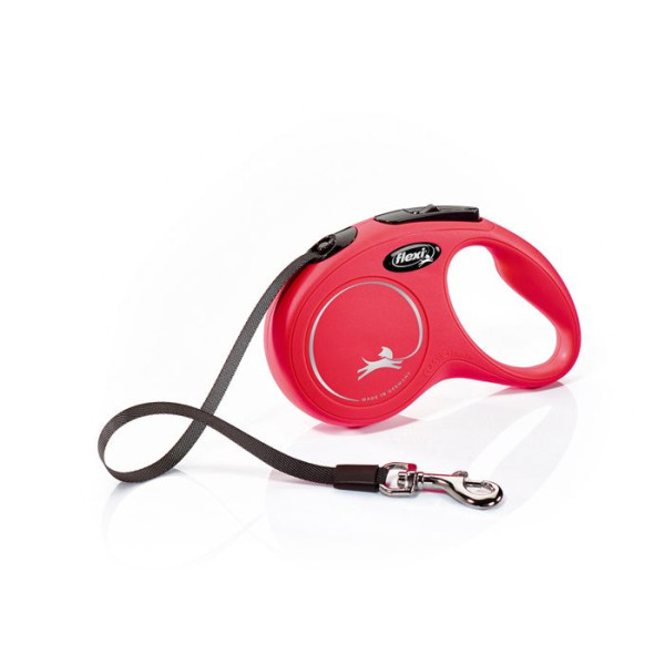 Laisse new classic s tape 5 m red cl10t5-251-r-20