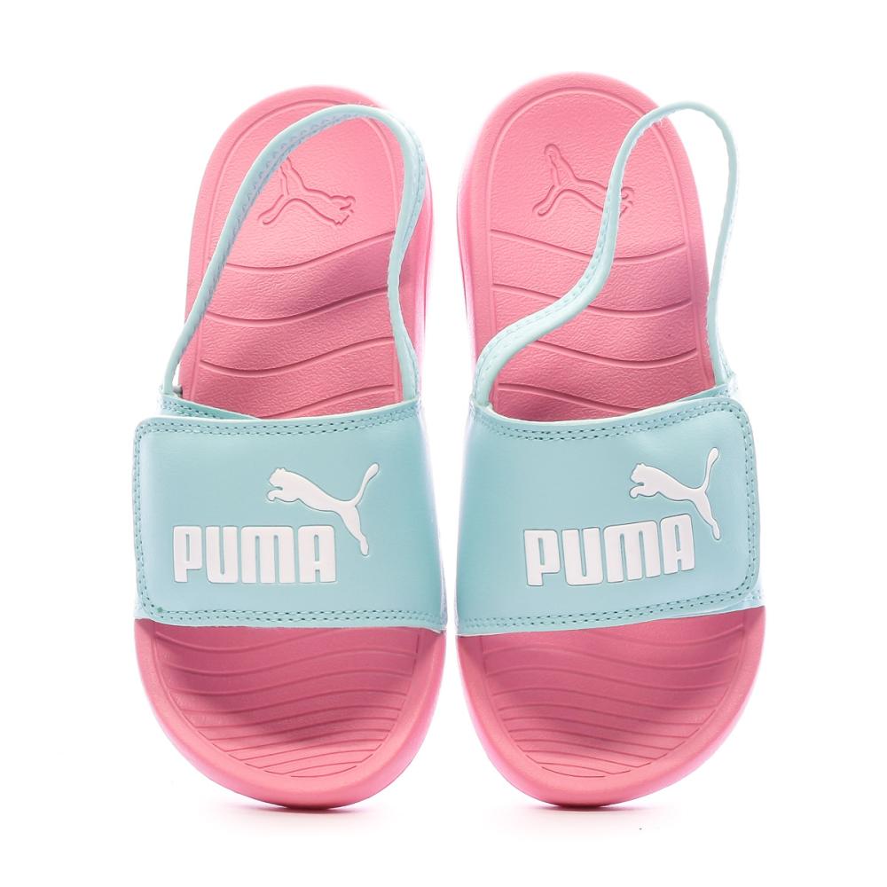 Puma Sandales Rose/Turquoise Fille Puma Popcat 20