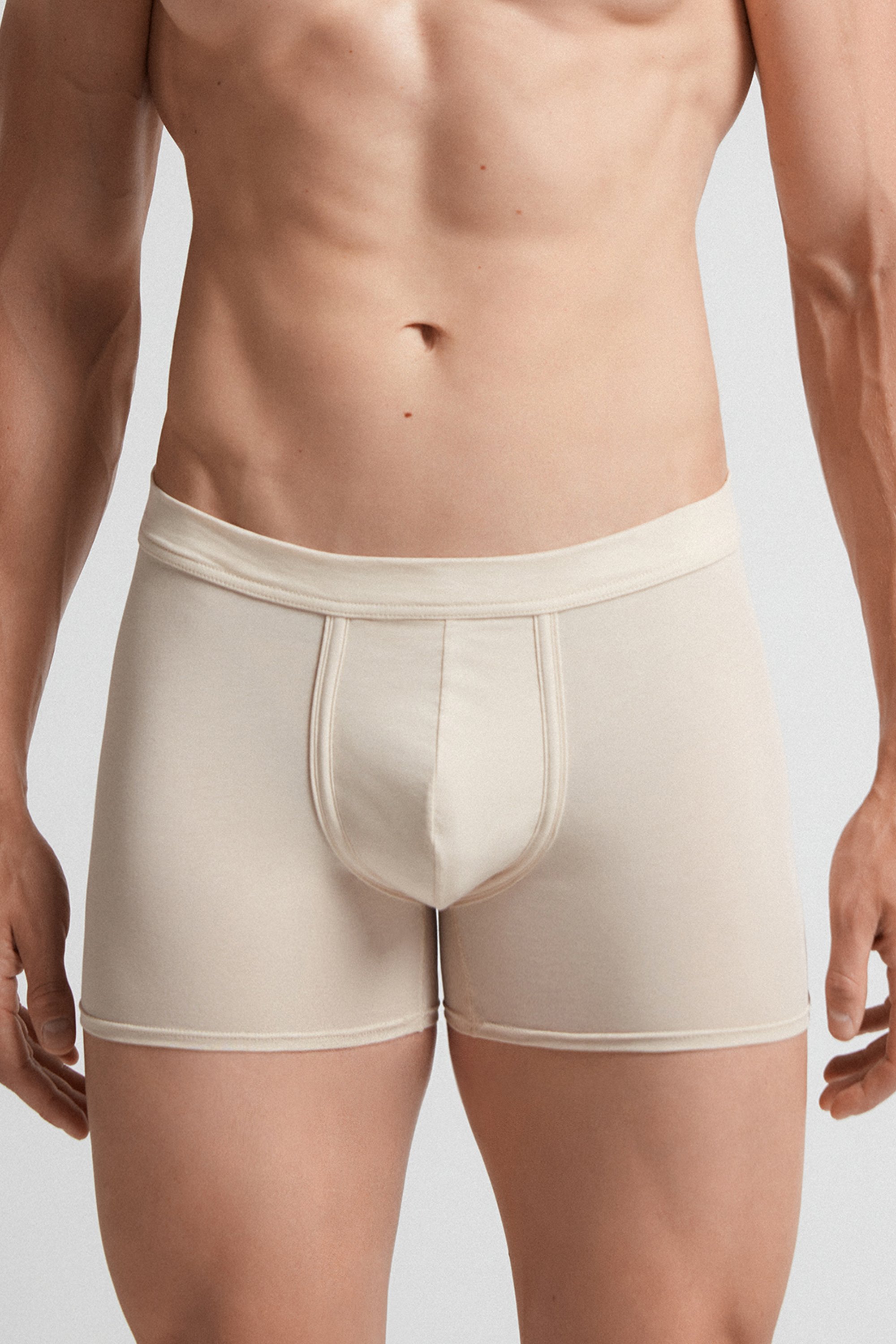 Cuecas Boxer de Algodão Natural Fresco Supima®