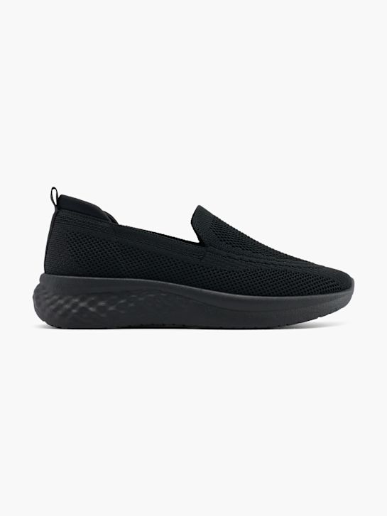 Graceland Slip-Ons Schwarz