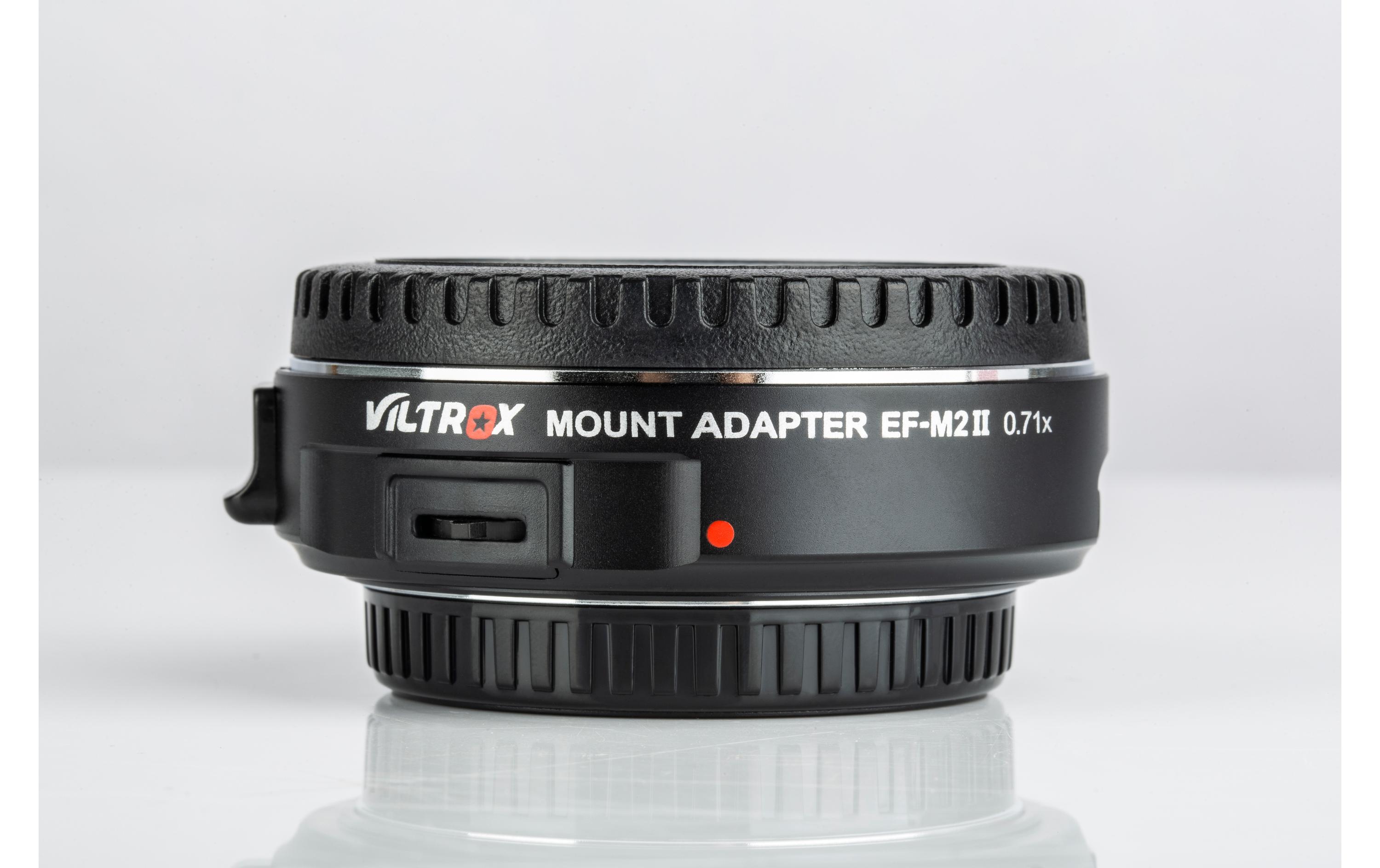 Objektiv-Adapter EF-M2 II<br>Kompakter Objektiv-Adapter für das MFT-Bajonett