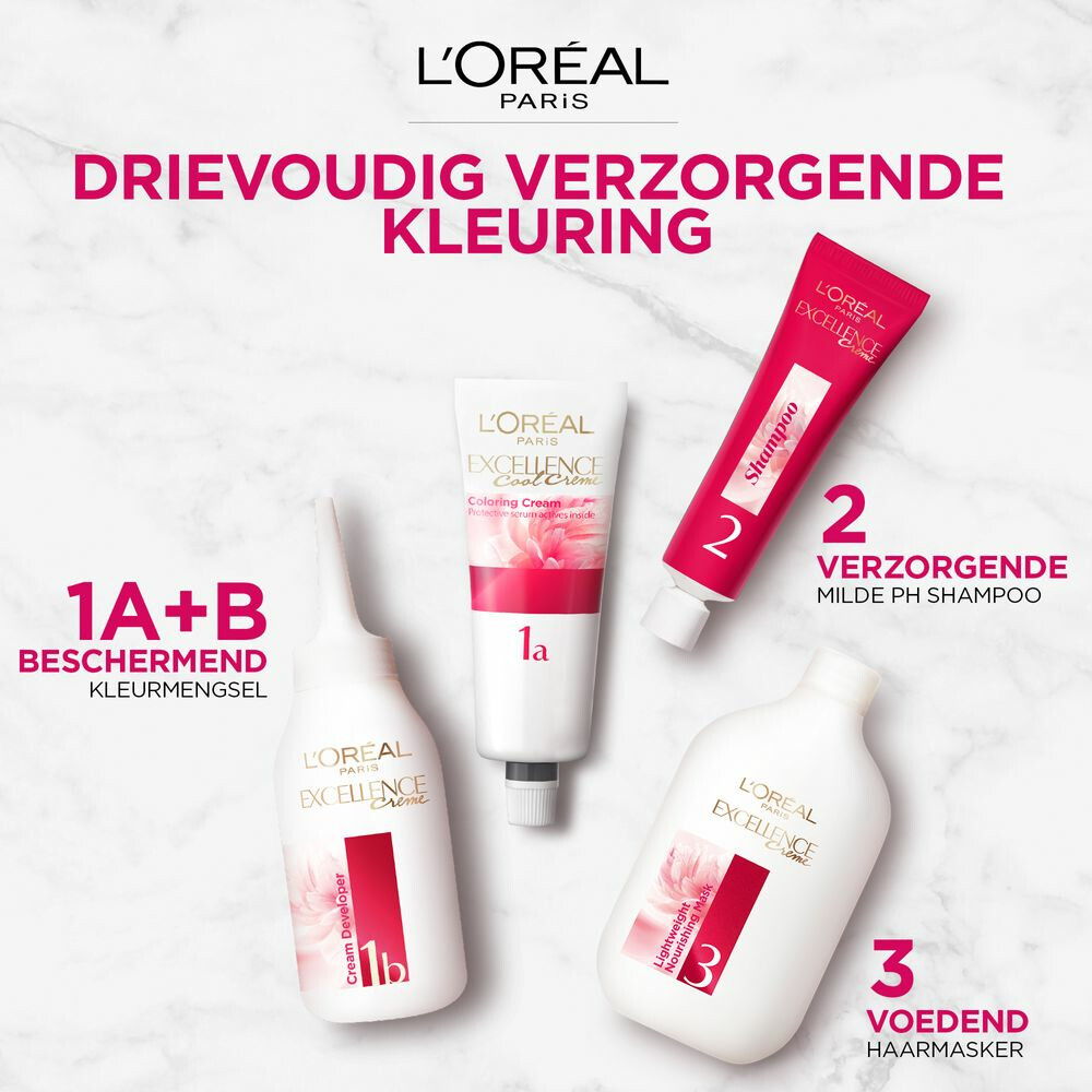 L'Oréal Excellence Crème Permanente Crèmekleuring 9 Zeer Licht Blond