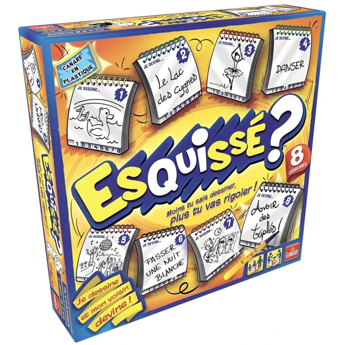Esquissé : 8 joueurs - Boîte esquintée