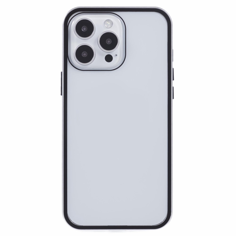 iPhone 16 Pro Max Magnetische Alu Schutzhülle mit Panzer Glas Backcover   Displayschutz (Magnet-Technologie) - Silber