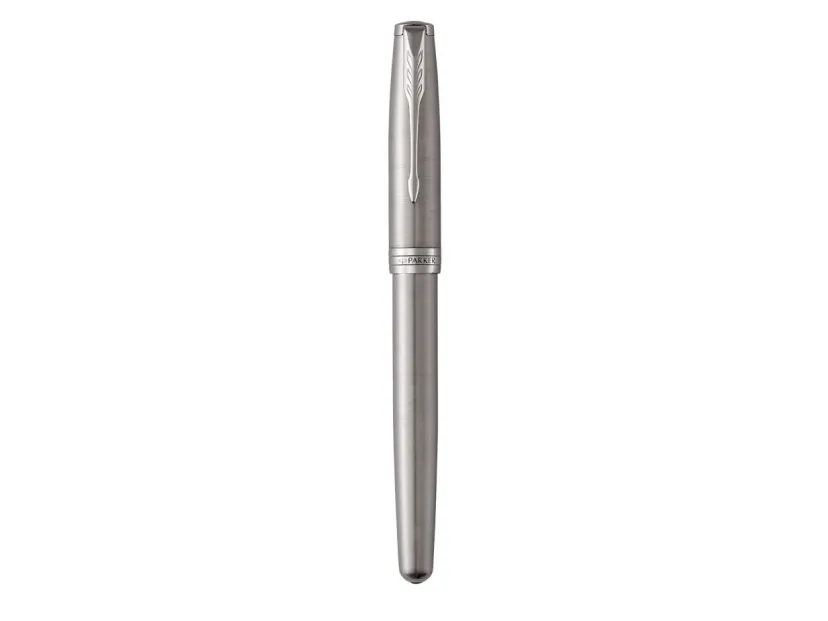 Parker Sonnet, Rustfrit Stål, Cartridge filling system, Metal, Blå, Palladium, Rustfrit Stål