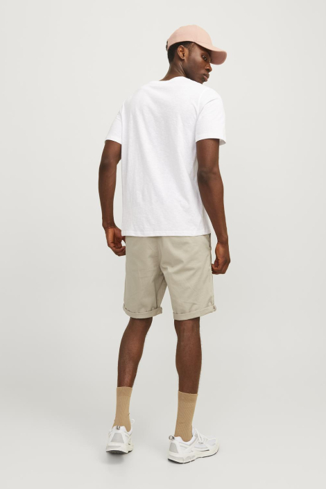 Jack & Jones beige heren korte broek