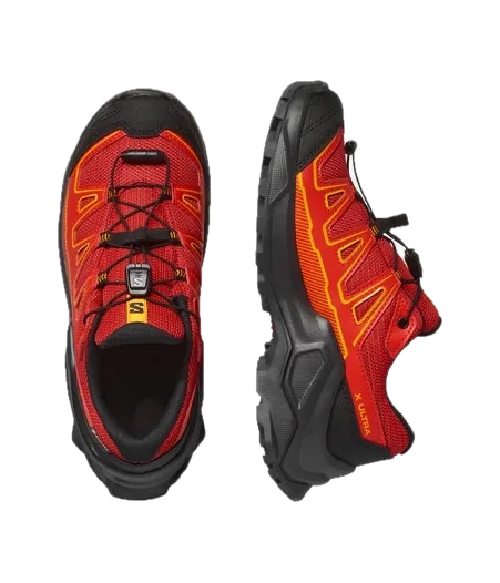 Salomon Kids' X Ultra GORE-TEX Biking Red/black/flame Scarlet