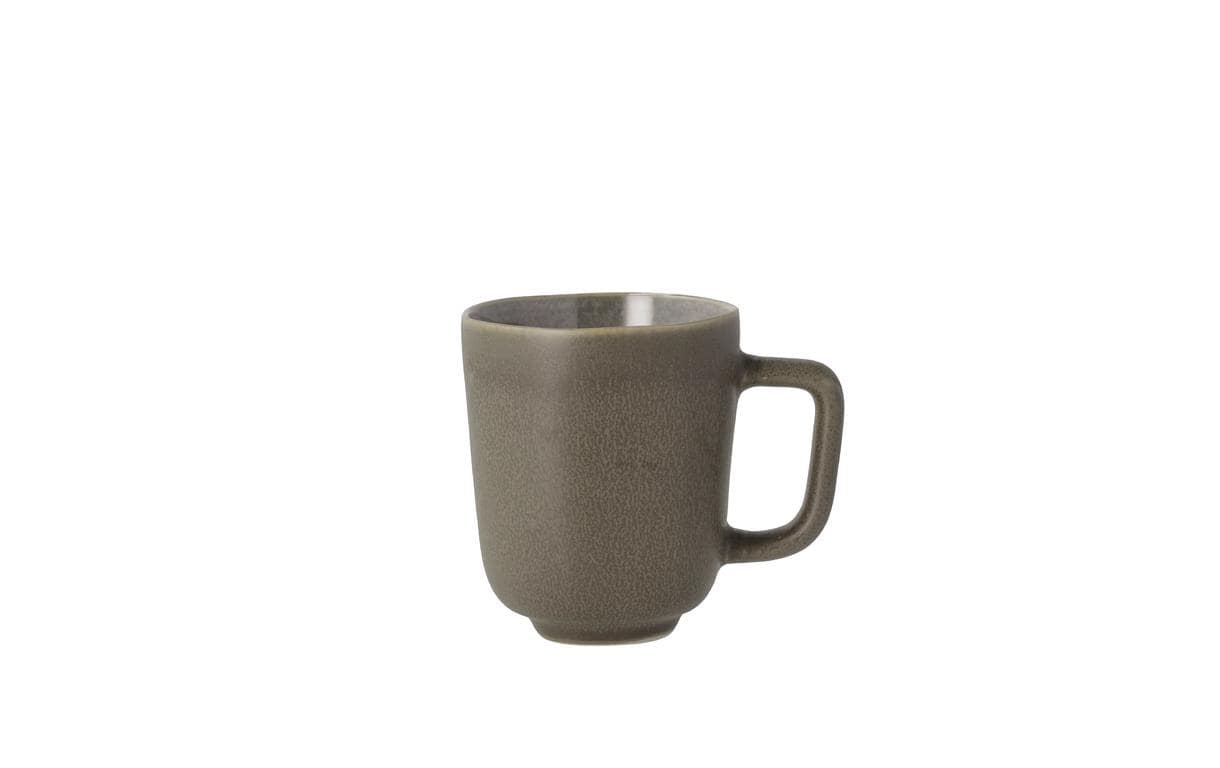 Kaffeetasse Shoku 330 ml, 6 Stück, BraunTassen-Set aus Steinzeug