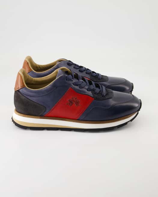 La Martina LFM242.070.4100 Sneaker in Blau