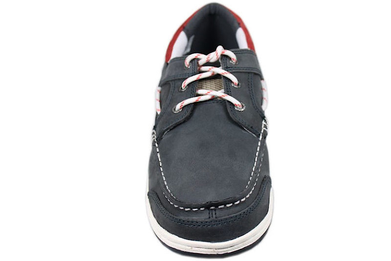 SEBAGO TRITON THREE-EYE NAVYBLÅ SEJLERSKO