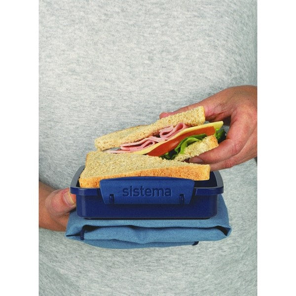 Renew To Go Sandwich Madkasse 450 ml Blå