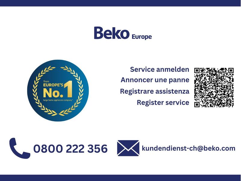Beko Waschmaschine WM218 Links Frontlader mit 8 kg Ladekapazität