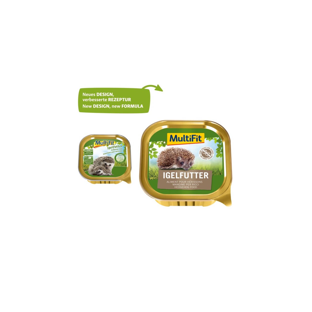 MultiFit Igelfutter 16x100g