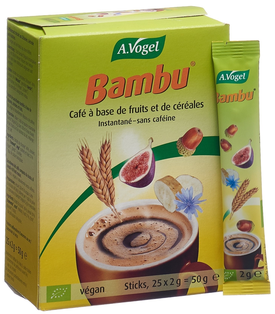VOGEL Bambu Früchtekaffee instant Stick 2 g