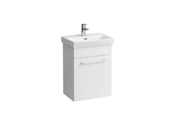 Laufen PRO N møbelpakke - PRO N møbelpakke 50 cm, 1 venstrehængslet låge. Mat hvid
