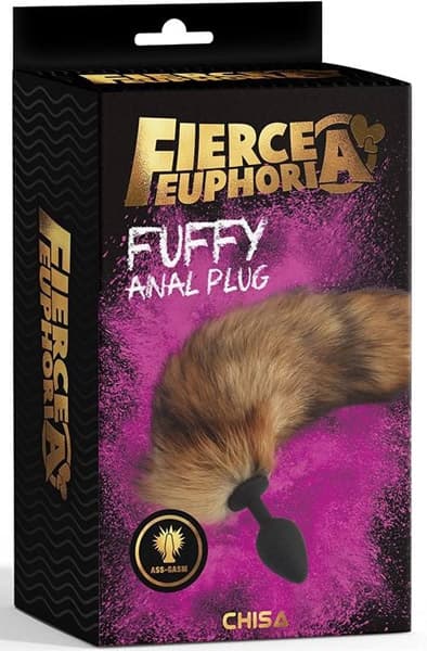 Furry Anal Plug 43 cm Analplugg med hale
