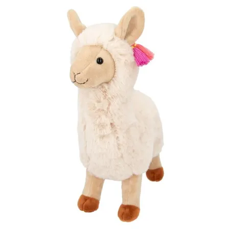 Depesche TOPModel Plüsch Alpaka Beige 28 cm COSY
