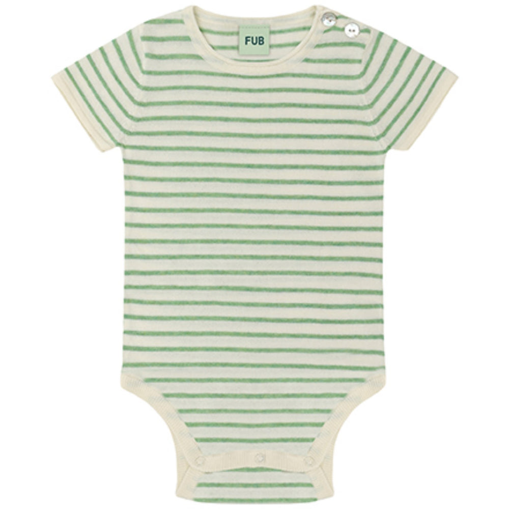 Køb FUB Ecru/Apple Melange Baby SS Body