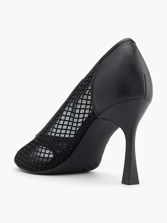 Catwalk Peeptoes Schwarz