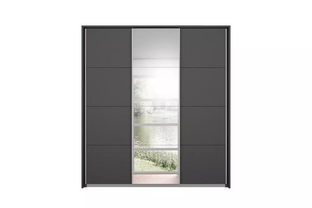 Schwebetürenschrank Kulmbach Plus 203 x 210 cm