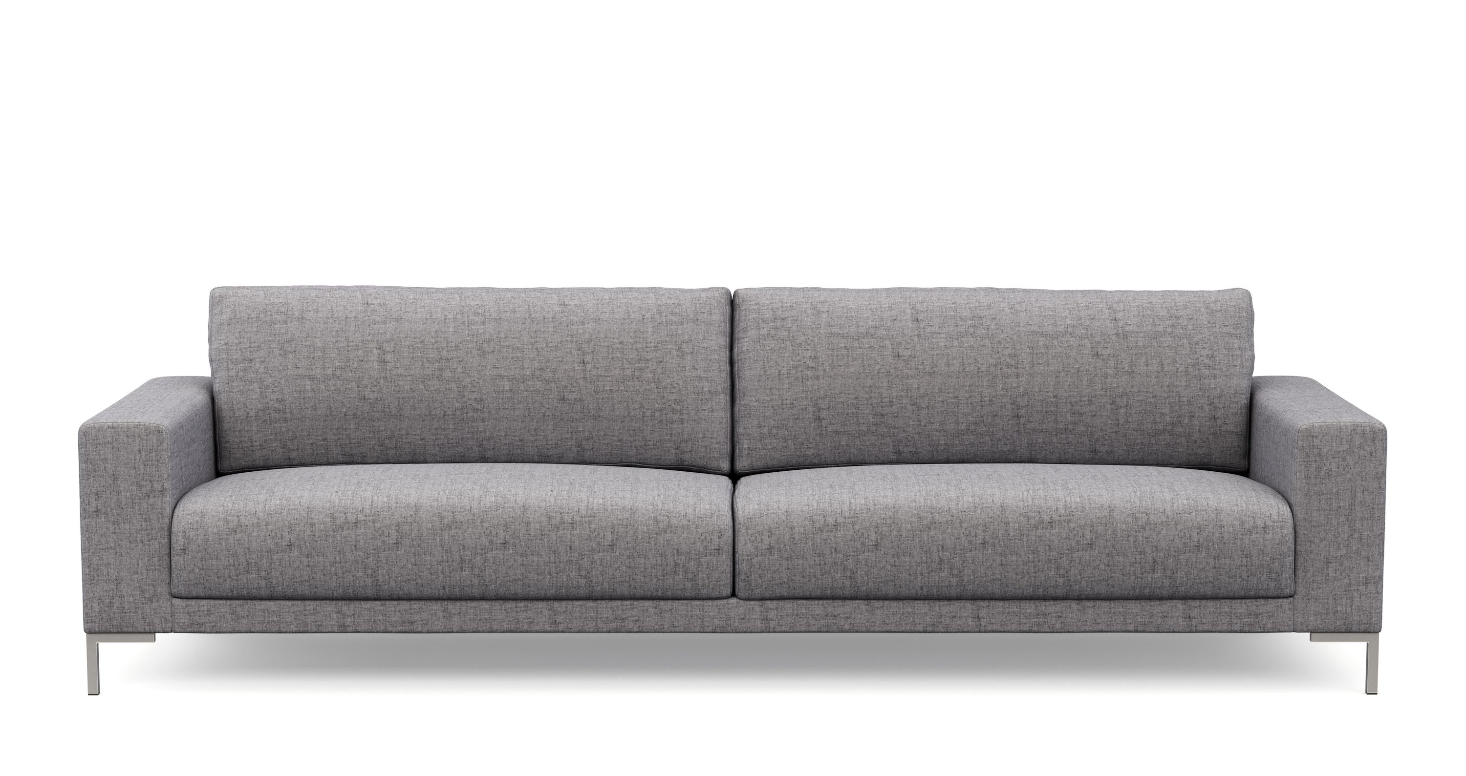 Sofa NOREEN 3-Sitzer grau