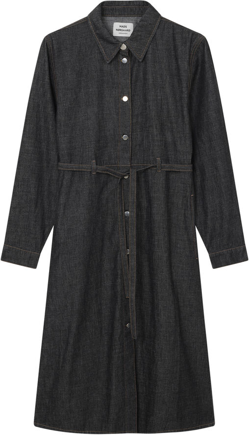 Mads Nørgaard - Copenhagen Soft Denim Svanil Dress Sort