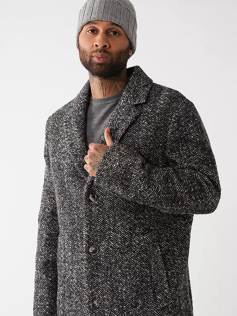 TOMMY HILFIGER Wollmantel  grau