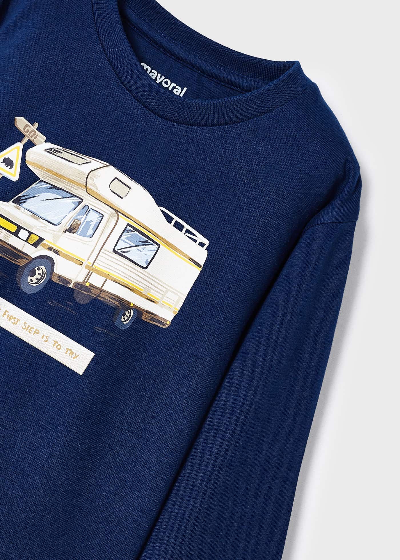 Camiseta estampada Better Cotton para meninos