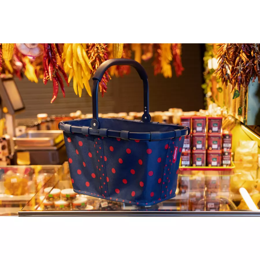 reisenthel® carrybag frame mixed dots red