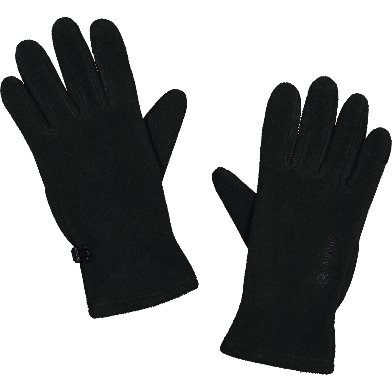 Sherpa Damen-Fleece-Fingerhandschuh Kankai M, schwarz