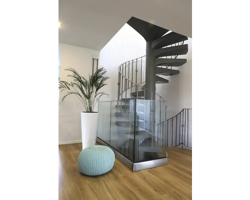 Rubberen afdichting voor Pertura Pontos glazen balustrades (binnen)